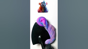 What color do mixed Pixar characters make??  #colormixing #colortheory #oddlysatisfying #satisfying