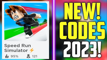 FUTURE CODES!! | *NEW* ROBLOX SPEED RUN SIMULATOR CODES 2023!