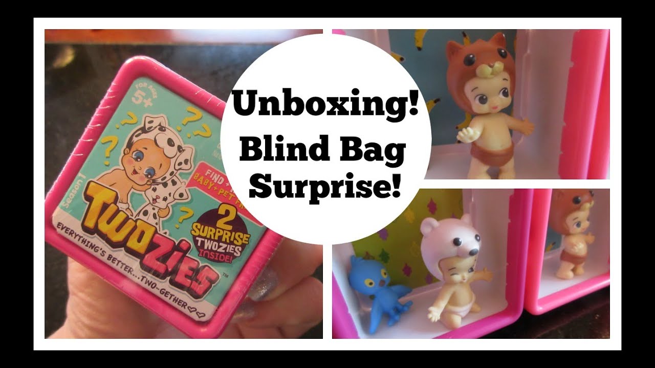 Twozies by Moose Toys Blind Bags Baby + Pet Unboxing Surprise!