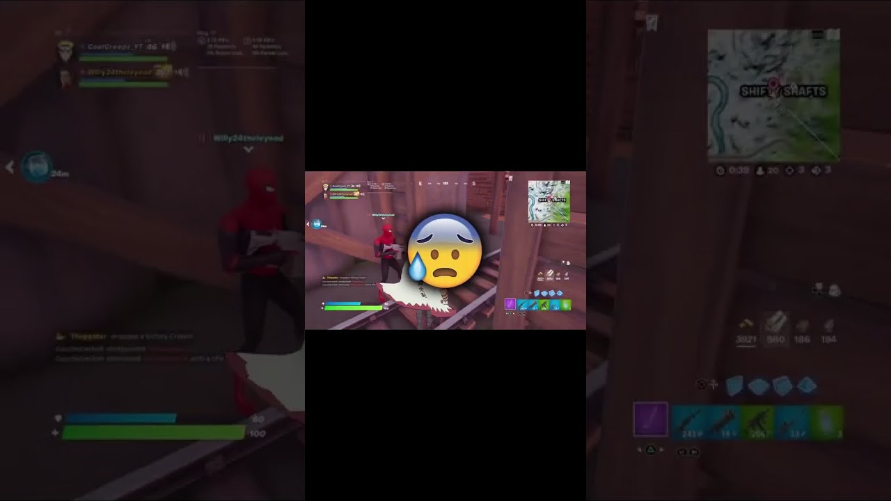 5 Year Old gets SCARED in Fortnite 