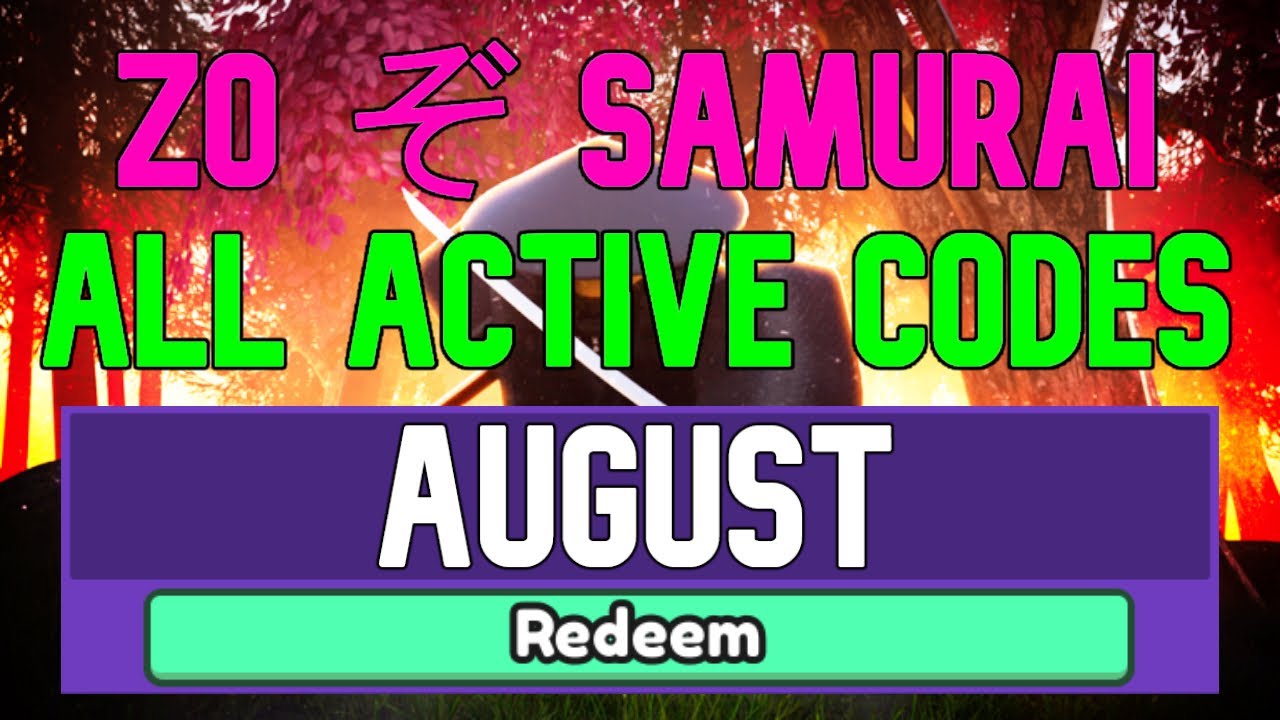 ALL NEW AUGUST 2022 CODES FOR ZO ぞ! ROBLOX WORKING