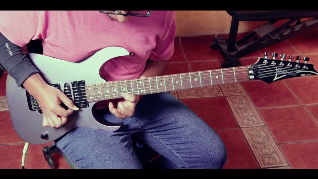 Jared Dines Shred Collab 7 Entry 2025 Ibanez RG470 Titanium Ice