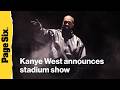 Kanye West announces stadium show ahead of new album Bully
