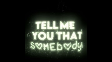 Thumbnail of Somebody by Latto #lyrics #music #edit #song #overlay #goviral