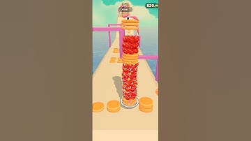 Pancake Run Games All Levels Walkthrough Gameplay iOS,Android Cake Runner New Level7 PKMR4F #shorts