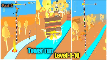 Tower run level- 1-10 gameplay|Android gameplay|Walkthrough gameplay||iOS gameplay||U.S.Gaming zone