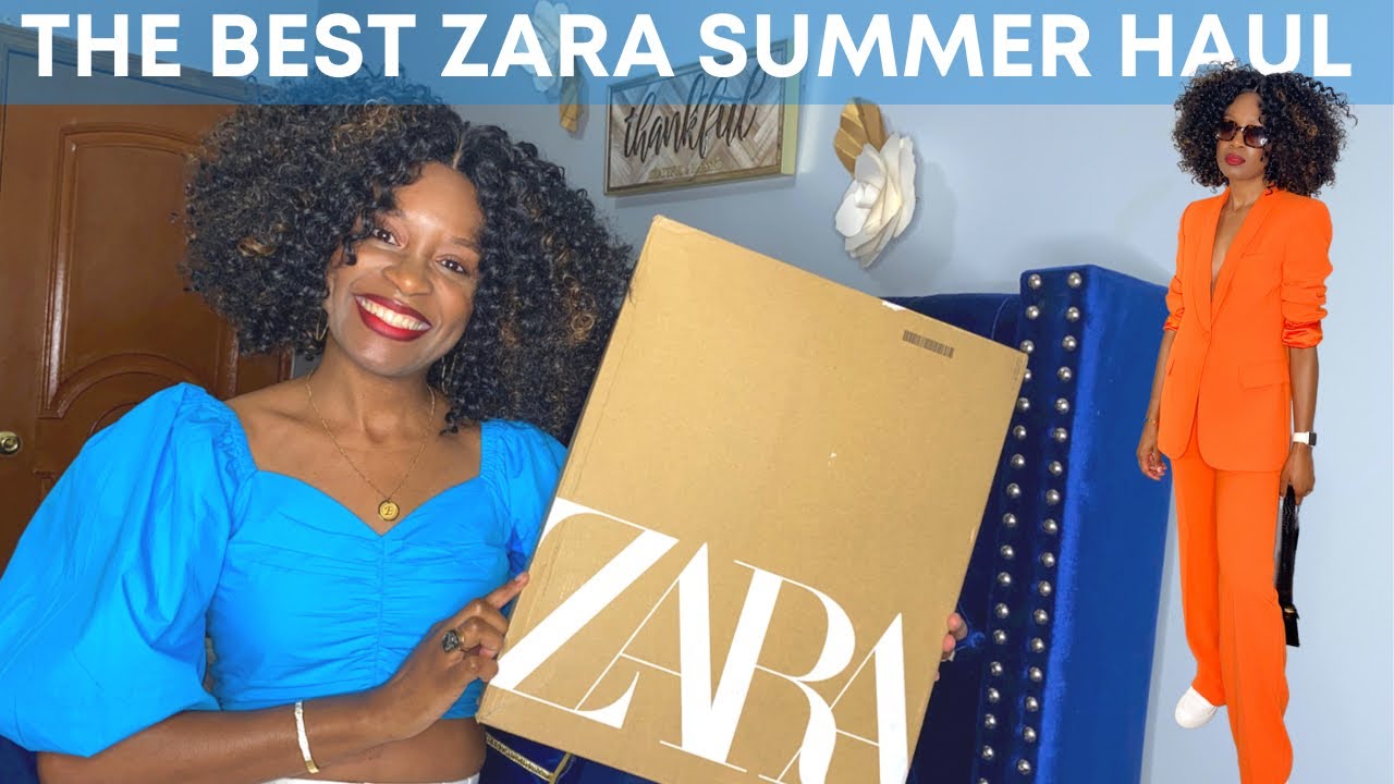 HUGE ZARA SUMMER HAUL YOU MUST GET THESE ITEMS DURING THE ZARA SALE 😜