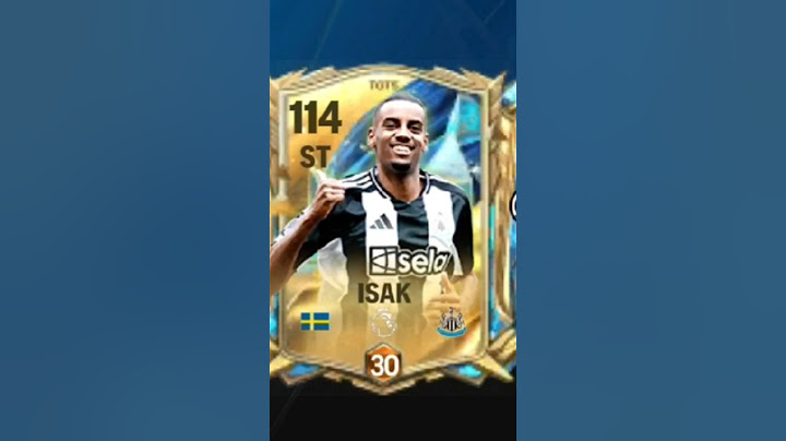 REVIEW ISAK 114 🔥🤯 #fifa #fifamobile #fifa25 #football #fifa25goals #isak #DARSHFIFA