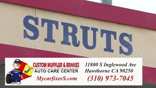 Custom muffler and brakes