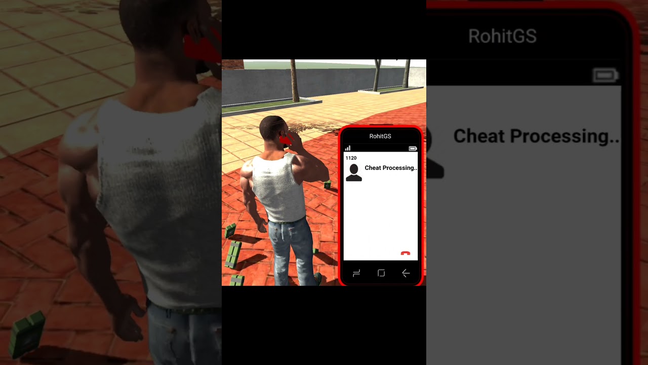 Grenade man 😨 Indian bike 3d myths 1 