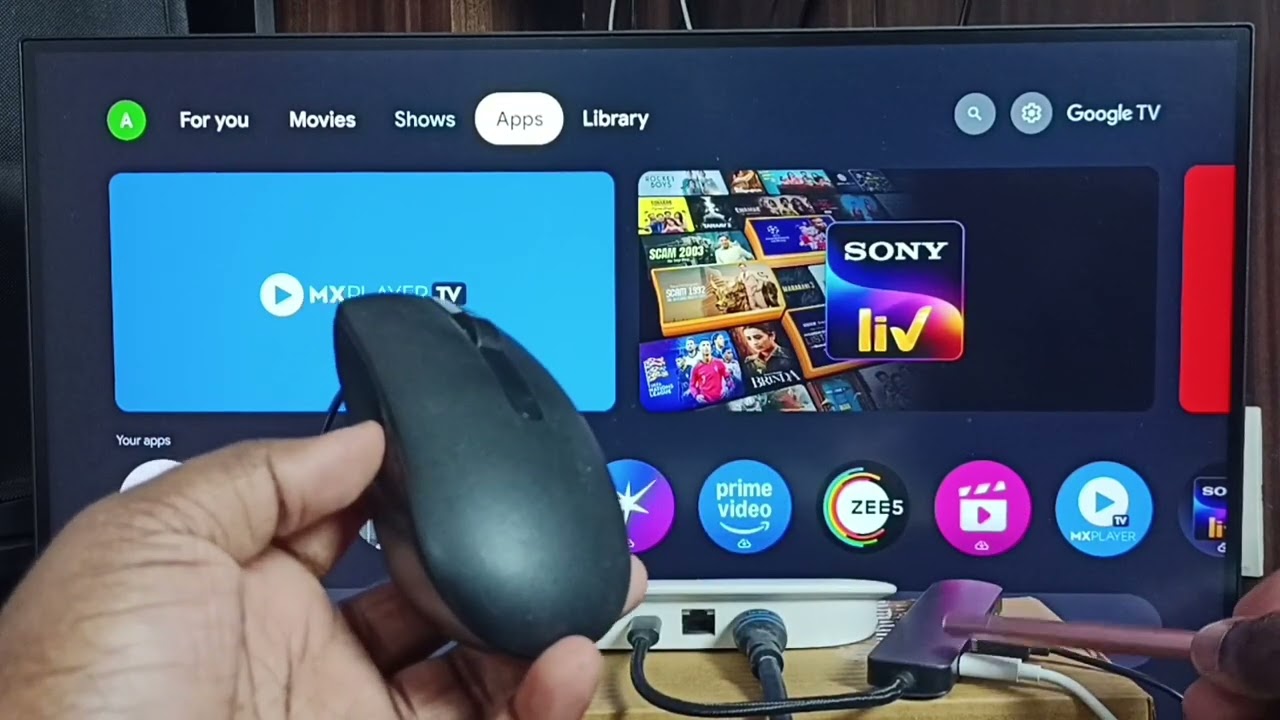 How to Connect Wired Mouse to Google TV Streamer 4K | Chromecast with Google TV