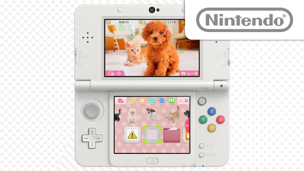 Nintendogs Cats トイ プードル ニンテンドー3ds テーマ Youtube