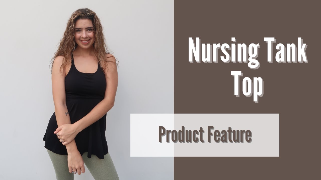 BabyBliss Nursing Tank Top: Product Feature