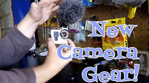 Putting away tools and new Git2P 90 camera gear