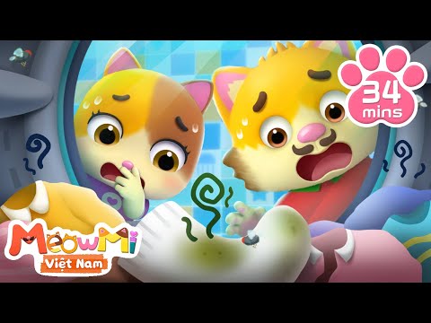 Dọn dẹp nhà cửa thật vui | Thói quen tốt | Nhạc thiếu nhi | MeowMi Gia đình những chú mèo