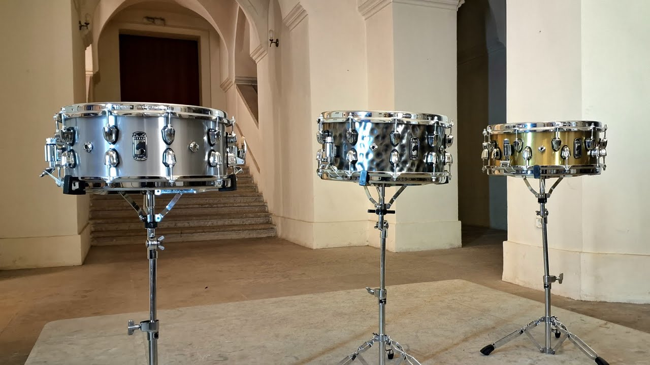 Mapex snare drums Black Panther 