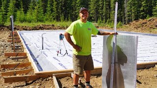 The Never-Ending Footers | DIY Insulated Concrete Slab | Alaska Quonset Hut Build