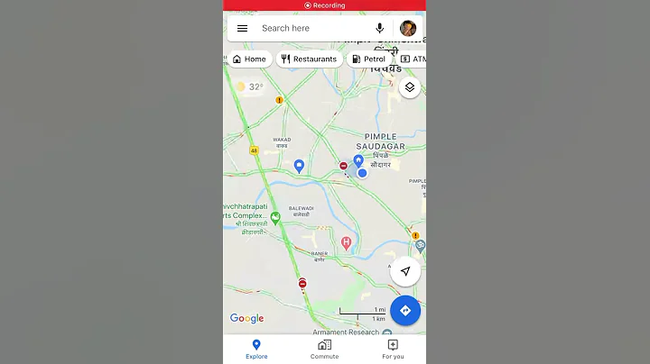 Find GPS coordinates on Google Map