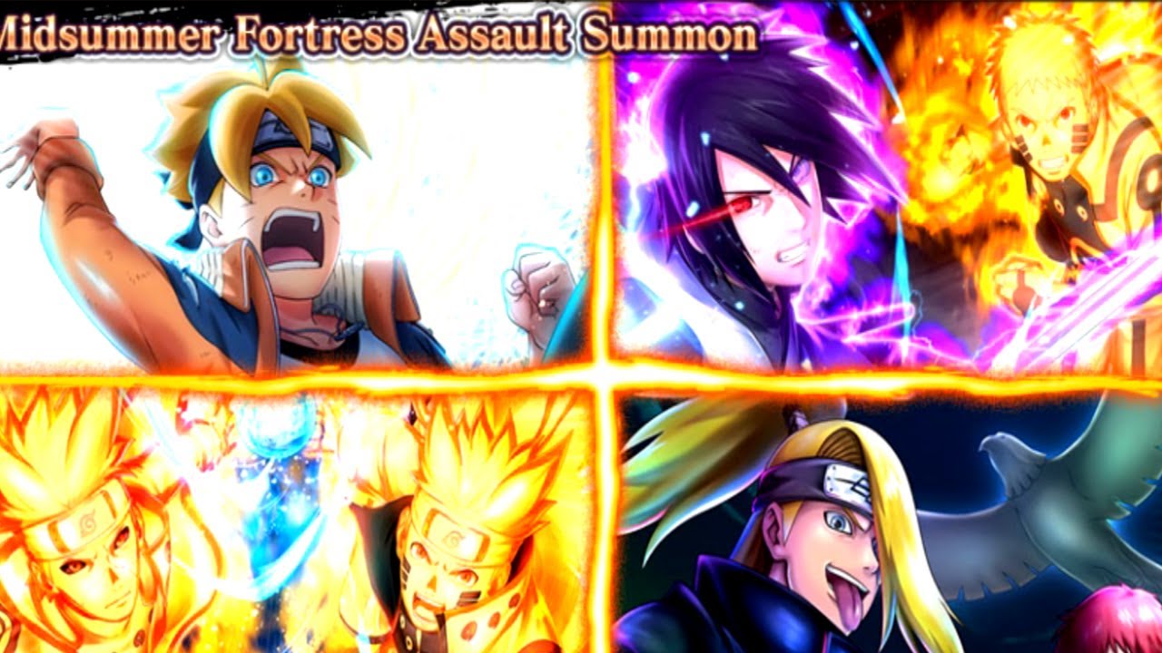 NxB NV: Summon Midsummer Fortress Assault Full Step 900 Shinobite