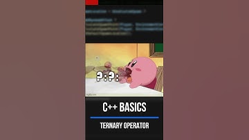 [Shorts] C++ | Ternary Operator #tutorial #cplusplus #unrealengine #gamedev #programming