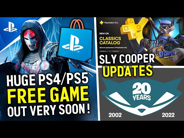 New FREE PS4/PS5 Game FINALLY Releasing on PSN, Sly Cooper New