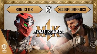 SonicFox x Scorpionprocs - FINAL KOMBAT 2025 - FINAIS