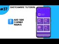 Add To Side Corner Radius To Sketchware | Very Easy | 2021 Sinhala | Whatsapp Mod And Ui Design.