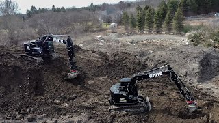 what&#39;s cooler than owning one black excavator?...owning TWO!