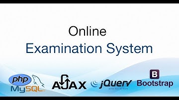 Online Examination System using PHP + MySQL