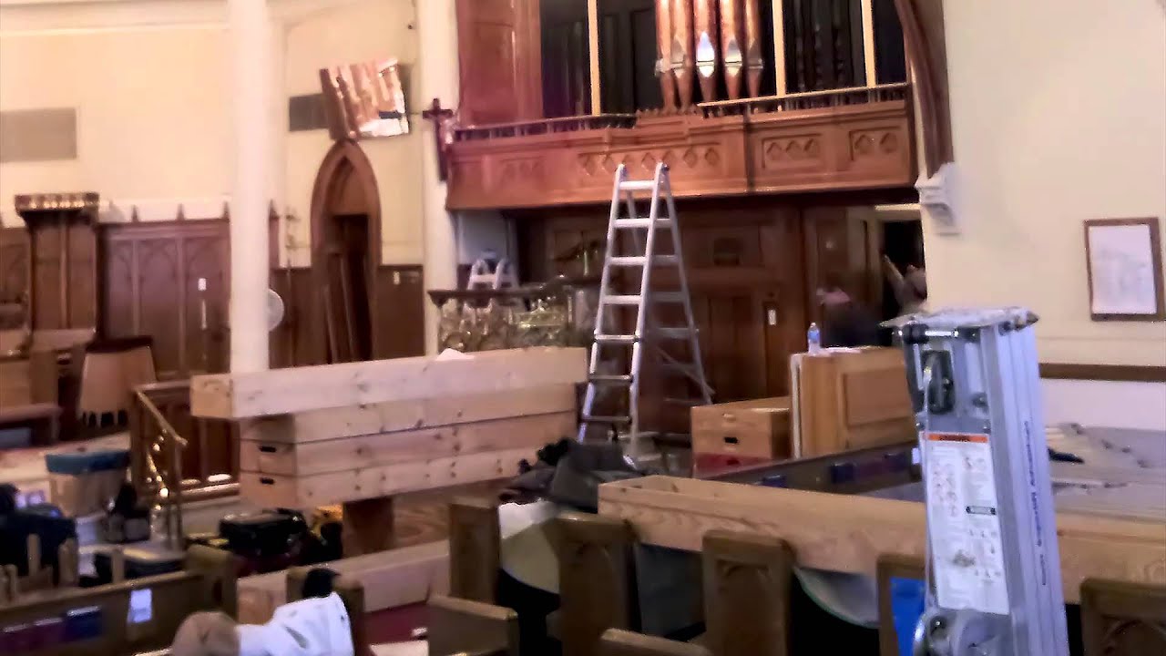 Pipe Organ Removal Time Lapse YouTube