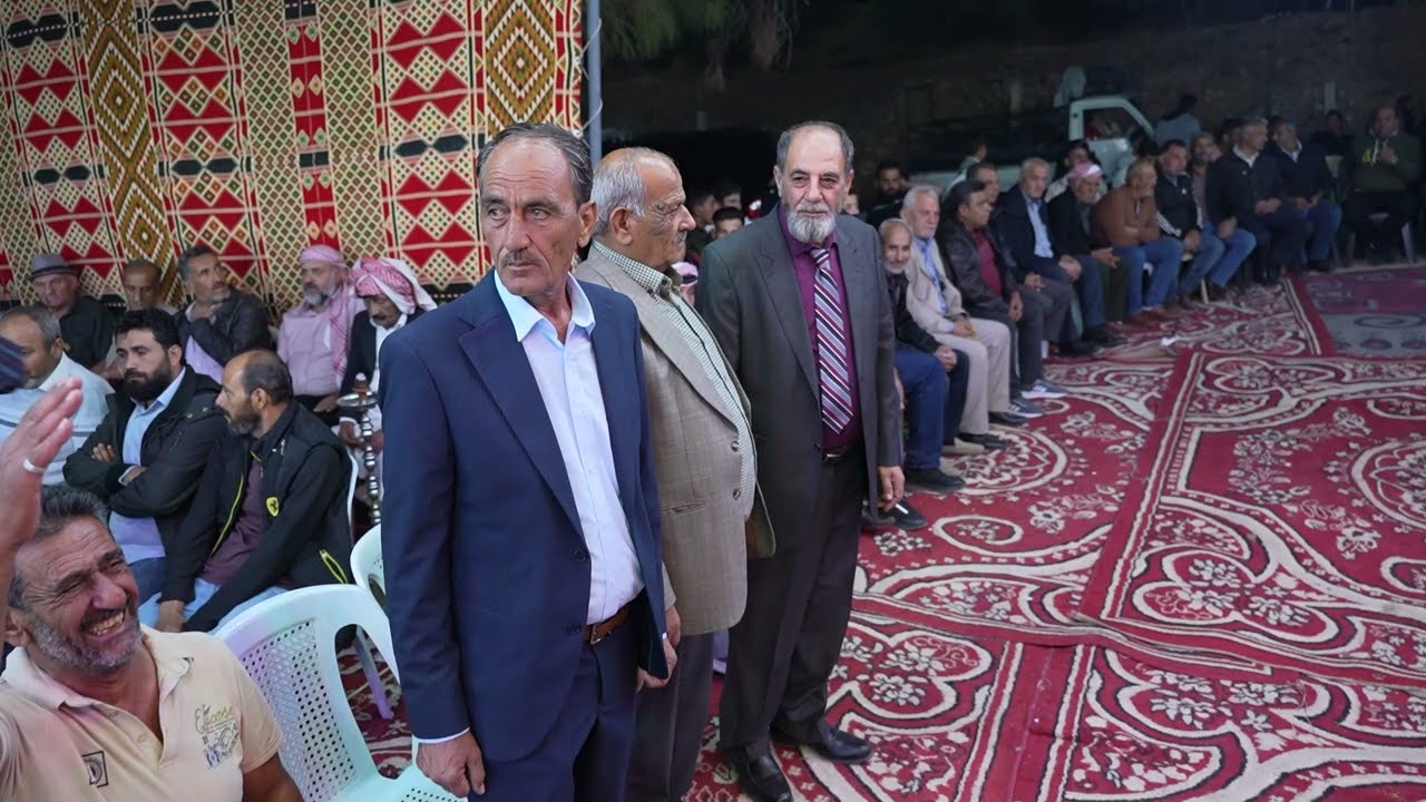 كفرقوق حفل زفاف الشاب احمد الحاج  الشاعر اسامة السمرة الجزءدالثاني