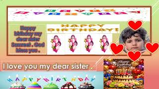 A Surprise for Her Sister by Gurleen | Beautiful PPT Video Presentation on Samreet Birthday