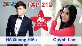 Hồ Quang Hiếu vs. Quỳnh Lam | LỮ KHÁCH 24H | Tập 212 | 060414