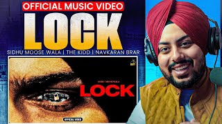 Reaction on LOCK (MUSIC VIDEO) SIDHU MOOSE WALA | THE KIDD | NAVKARAN BRAR