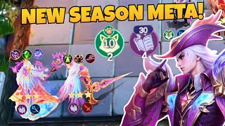 NEW SEASON META! MYSTIC MEOW + ENCHANTED TALES OVERPOWERED BUILD - MAGIC CHESS GO GO 