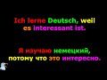 10. Тема: Почему я изучаю немецкий. Язык: Немецкий. Уровень А2.