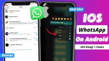 install Full iOS WhatsApp For Android 2024 😍 | iPhone WhatsApp on Android Latest Version | iOS9.96