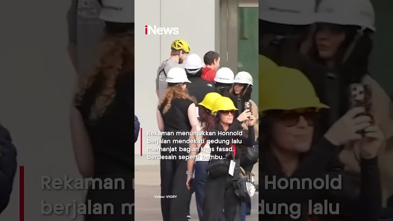 Detik-detik Menegangkan Alex Honnold Panjat Gedung Setinggi 500 Meter