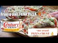 HOMEMADE PIZZA 🍕FRYING PAN + NO YEAST THIN CRUST PIZZA 🍕