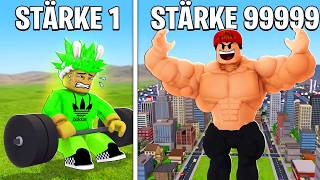Ich BESIEGE STANNI im ARMDRÜCKEN SIMULATOR in Roblox!