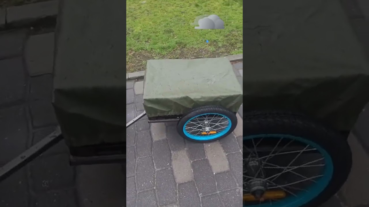 Велоприцеп доставка клиенту 😉 shorts 