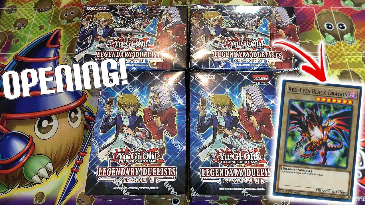 MORE RED-EYES & TOONS! Yu-Gi-Oh! Legendary Duelists Season 1 Unboxing