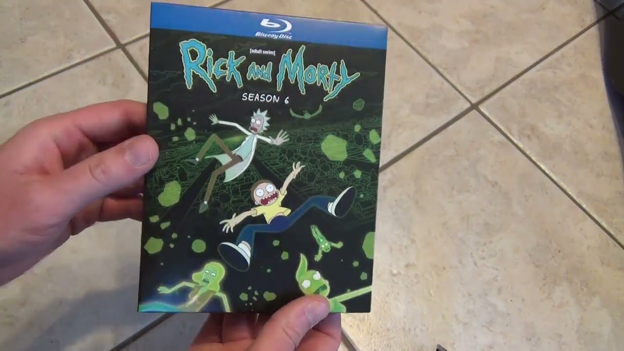 Rick and Morty Season 6 Blu-Ray Unboxing - YouTube