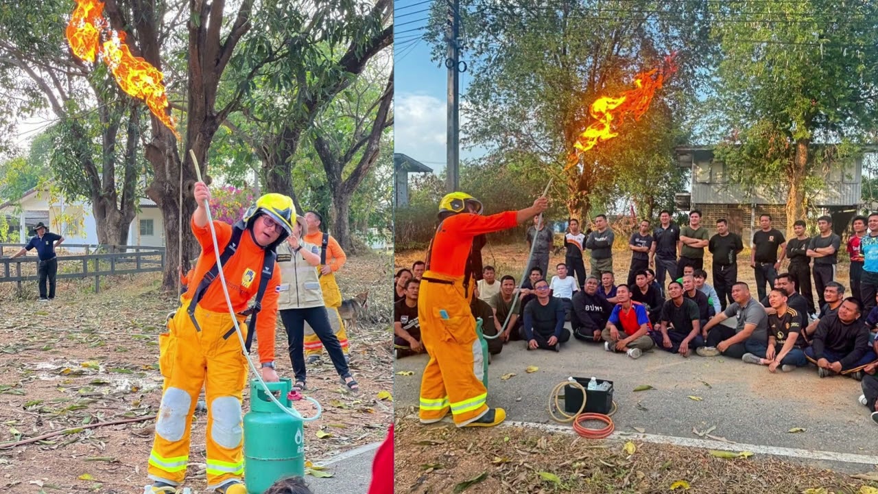 การฝึกอบรม อปพร. หลักสูตรจัดตั้ง รุ่นที่ 1/2569