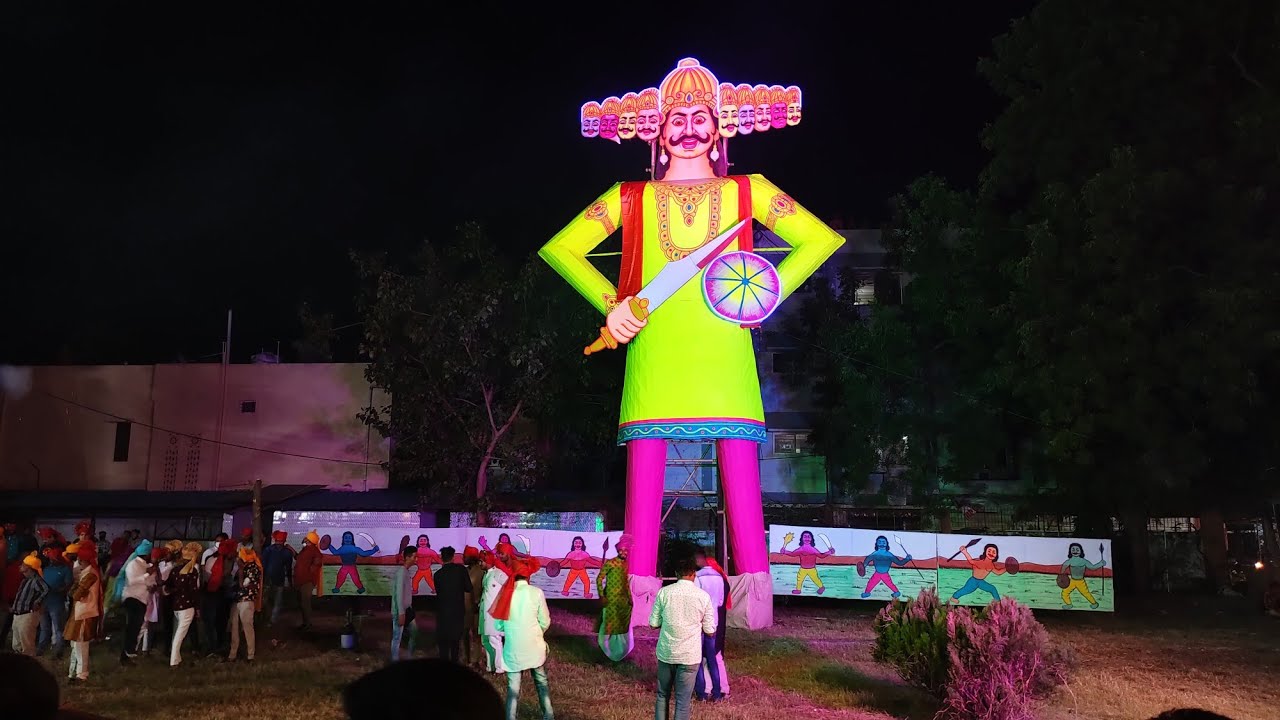RAVAN DAHAN @ TILAK NAGAR INDORE (2021) । FHD