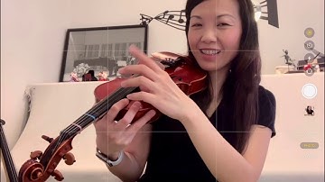 Violin Open Strings & Pizzicato