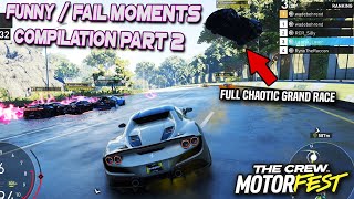 The Crew Motorfest Funny Moments Part 2 (Full Of Chaotic Grand Race Moments) - The Crew Motorfest