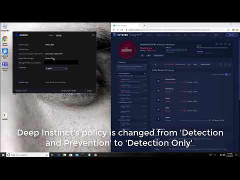 Demo of Ragnar Locker Ransomware detected and prevented by Deep Instinct