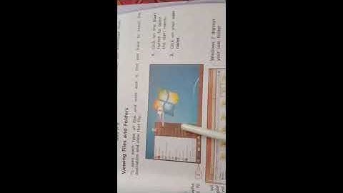 Chapter-4( Files and Folders in Windows 7)- class 5
