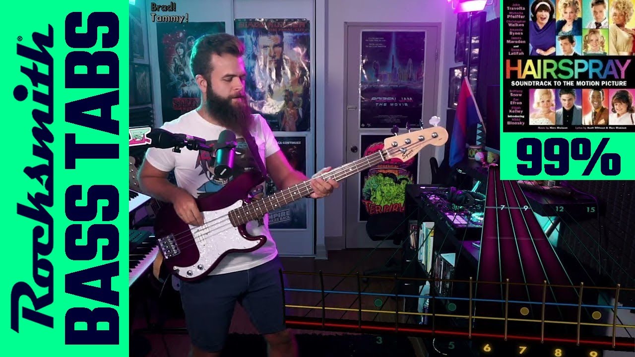 Hairspray The Nicest Kids in Town BASS Tabs & Cover (Rocksmith